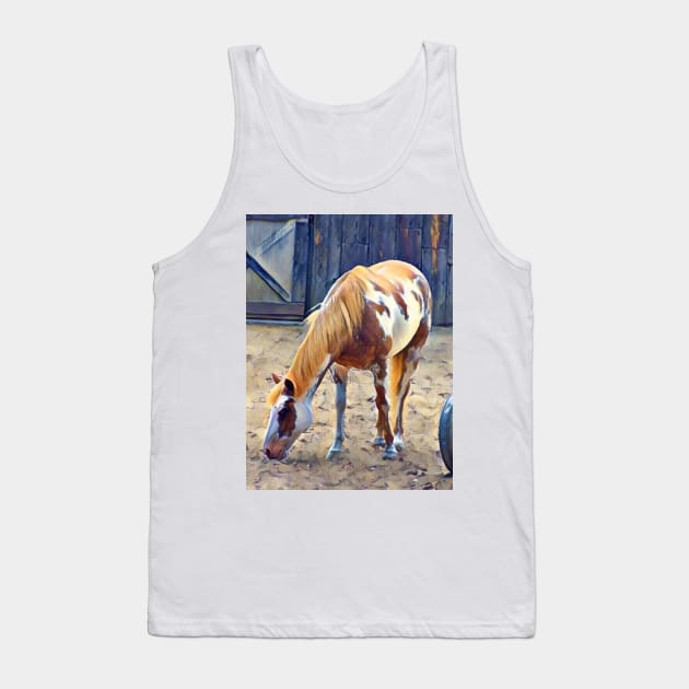 American Paint Horse Tank Top by Sharonzoolady